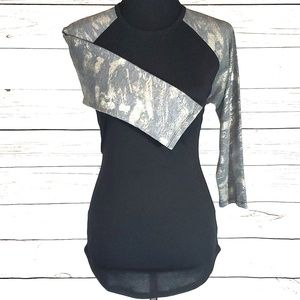 Gorgeous Gold Foil LuLaRoe Elegant Randy Top S